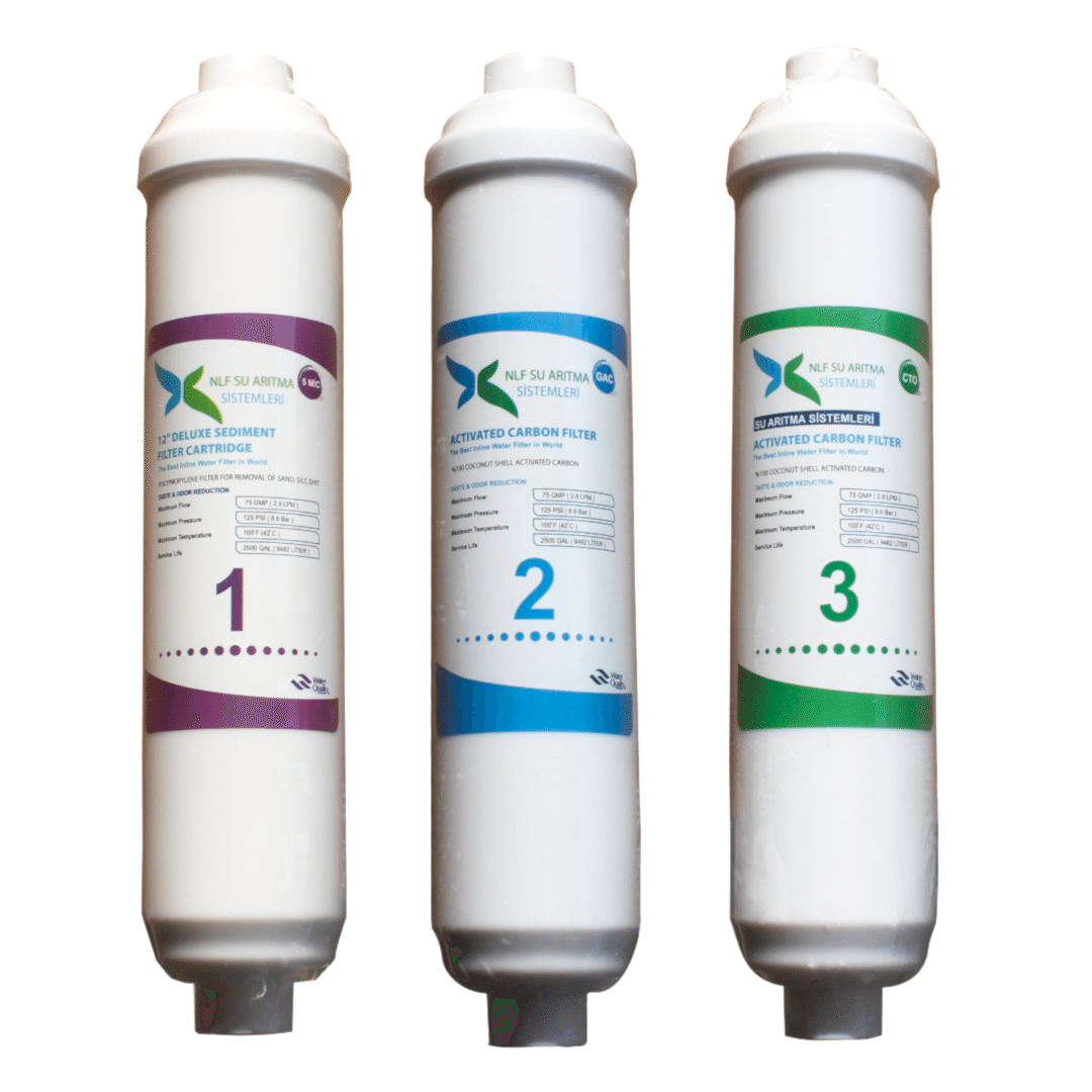 NLF 3 Aşama Inline Filtre Seti