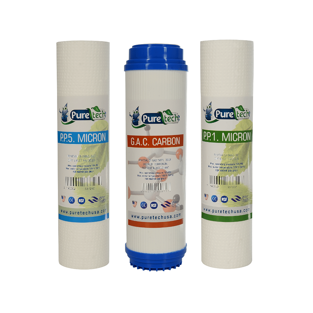 Puretech 3 Aşama Açık Kasa Filtre Seti