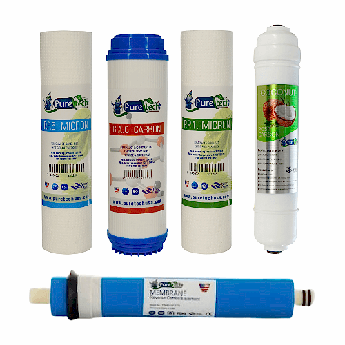 Puretech 5 Aşama Açık Kasa Filtre Seti