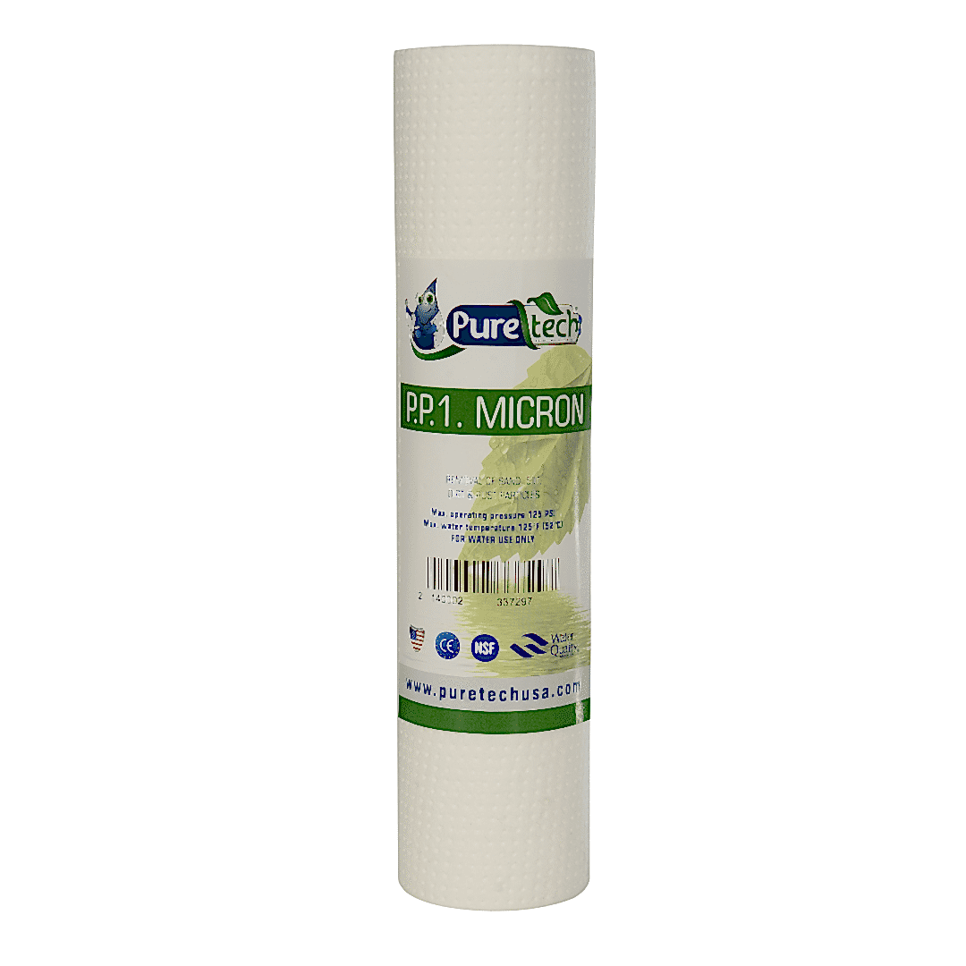 Puretech 10'' 1 Mikron Spun Filtre